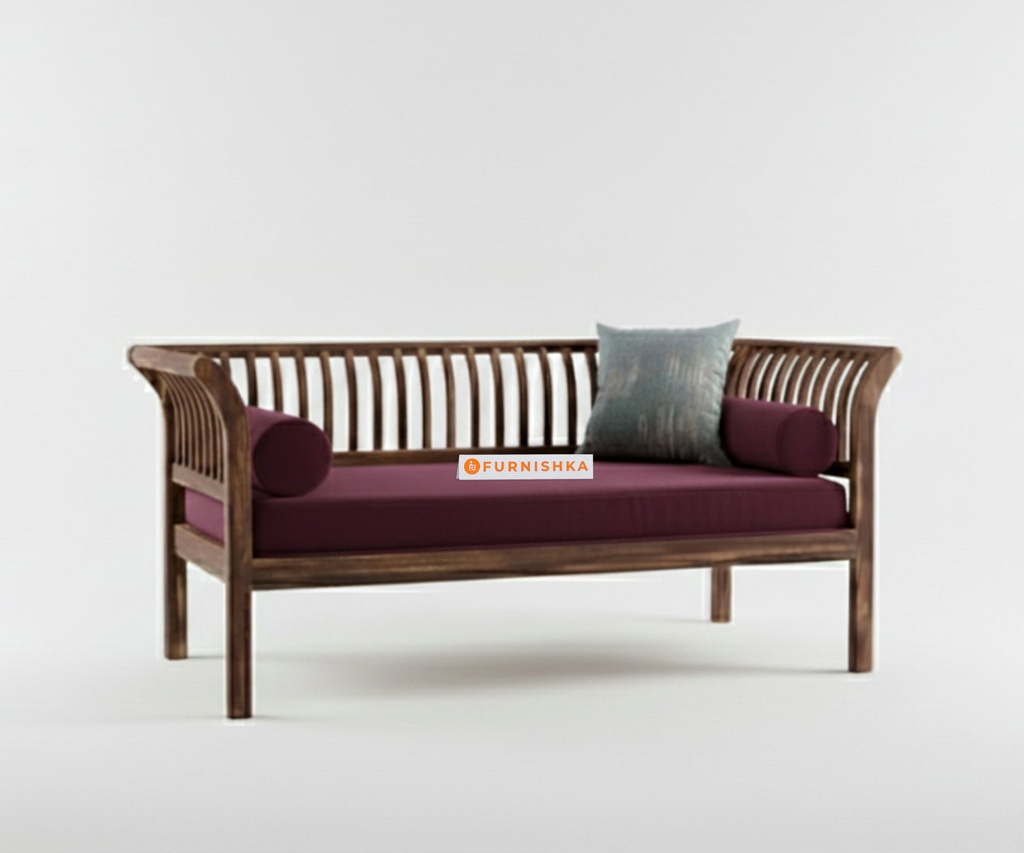 Garud 3 + 2 Sofa Set  Red Wine