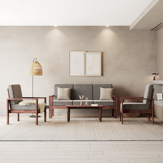 Halle sofa - 3+1+1 Sofa Set - Furnishka 