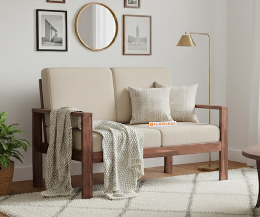 Halle sofa - 2 Seater Light Beige