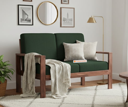 Halle sofa - 2 Seater Pine Green