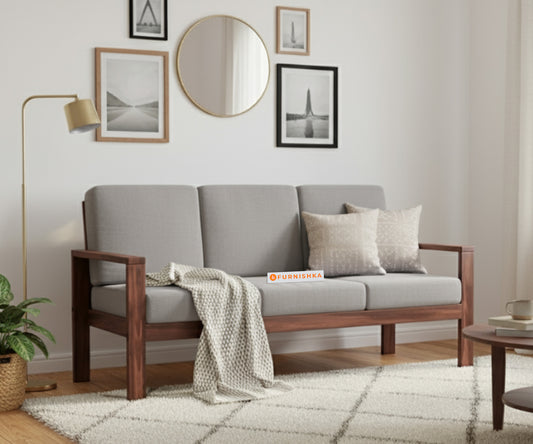 Halle sofa - 3 Seater Space Grey