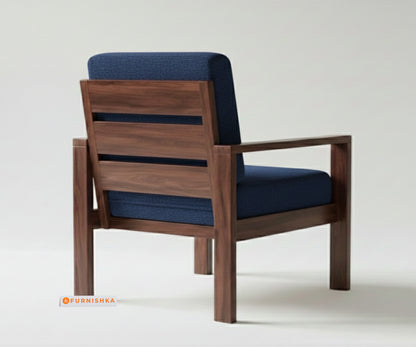 Halle sofa - 1 Seater Persian Blue