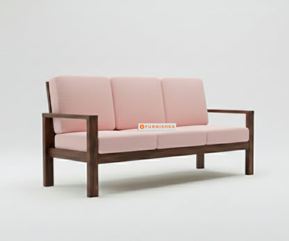 Halle sofa - 3+1+1 Sofa Flamingo Pink