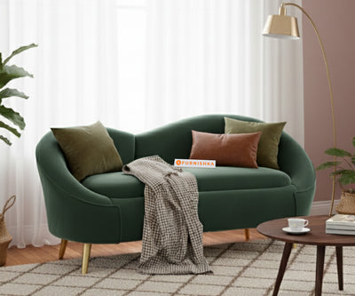 Hana Sofa 2 Seater Pine Green