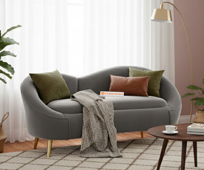 Hana Sofa 2 Seater Space Grey