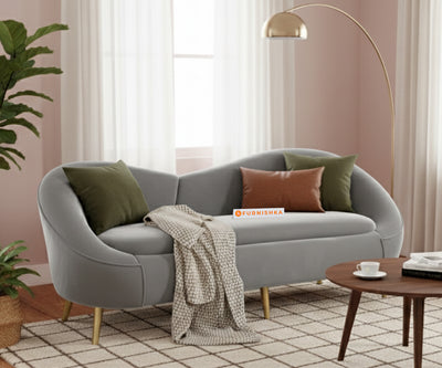Hana Sofa 3 Seater Space Grey