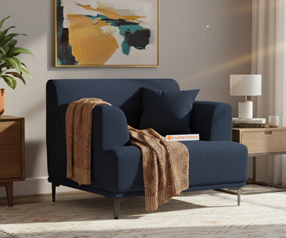Liam Sofa 1 Seater Persian Blue