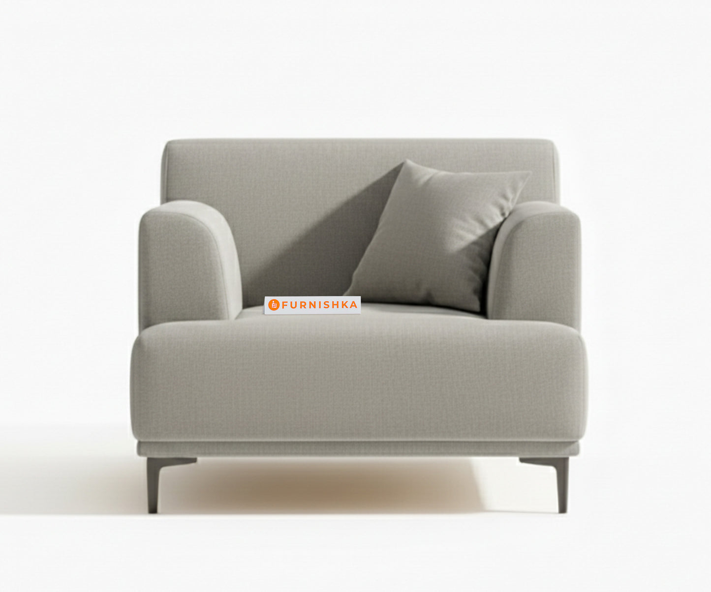 Liam Sofa 1 Seater Space Grey