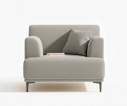 Liam Sofa 1 Seater Space Grey