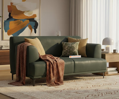 Liam Sofa 2 Seater Pine Green
