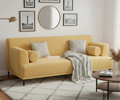 Liam Sofa 3 Seater Mustard Yellow