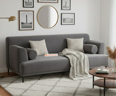 Liam Sofa 3 Seater Space Grey