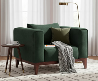 Linda Sofa 1 Seater Pine Green