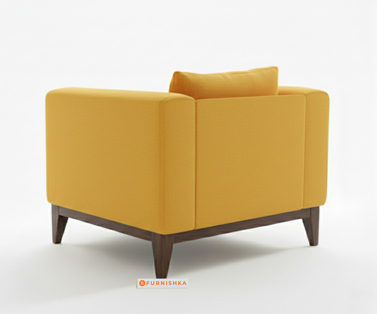 Linda Sofa 1 Seater Mustard Yellow