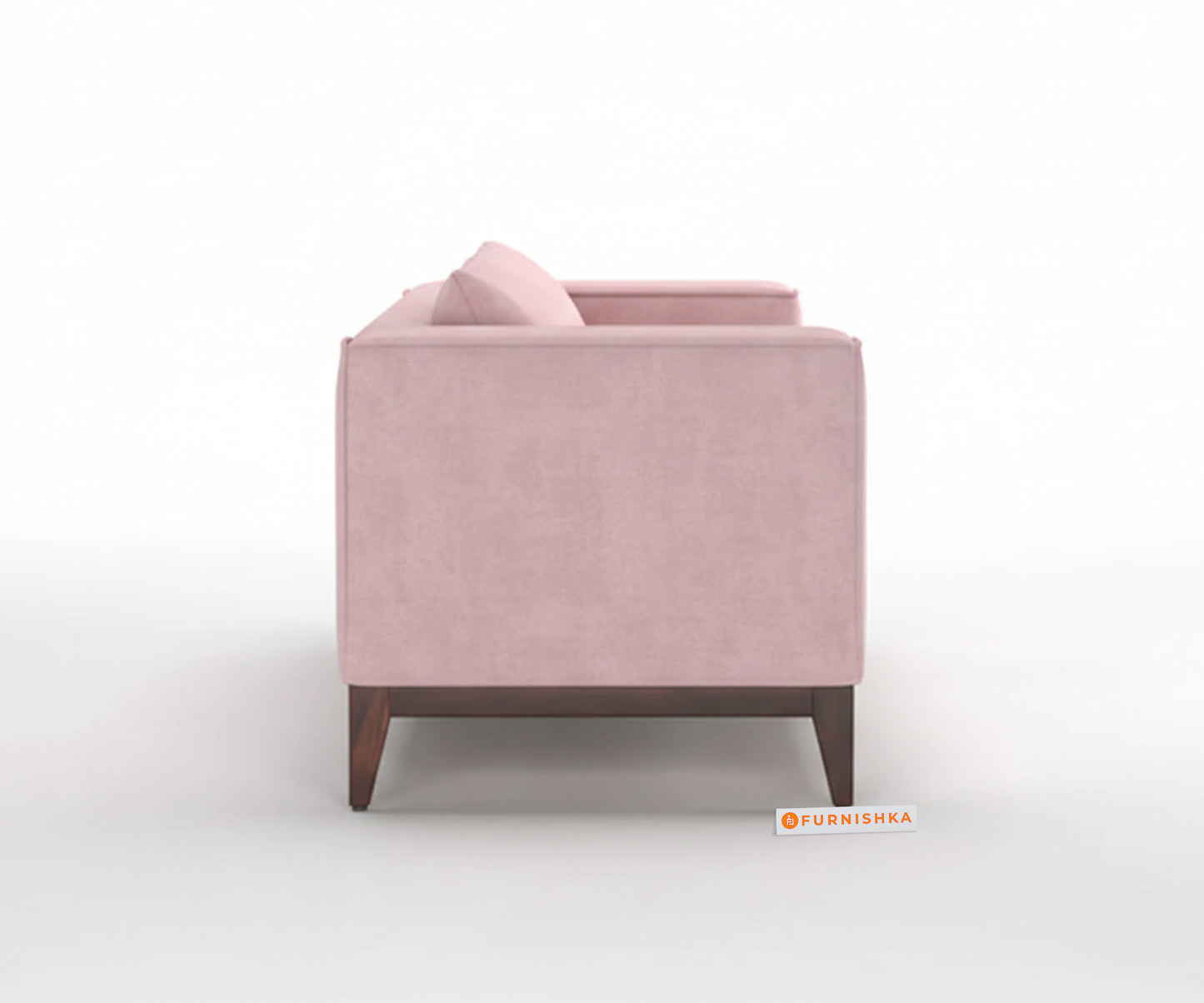 Linda Sofa 3 Seater Flamingo Pink