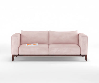 Linda Sofa 3 Seater Flamingo Pink