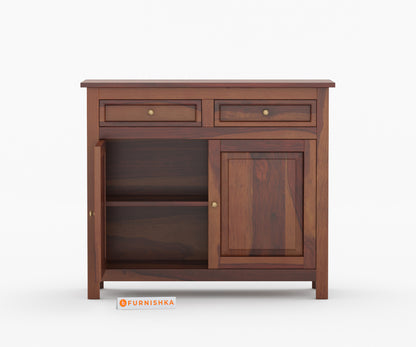 Louise Sheesham Wood Two Door Chest of Drawer