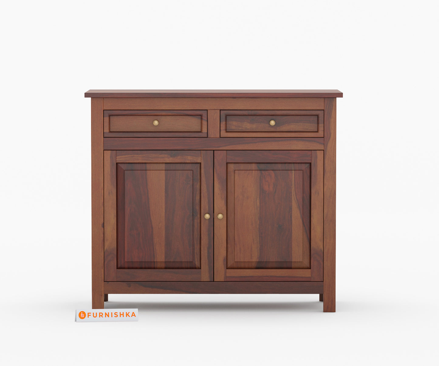 Louise Sheesham Wood Two Door Chest of Drawer