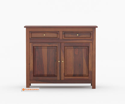 Louise Sheesham Wood Two Door Chest of Drawer