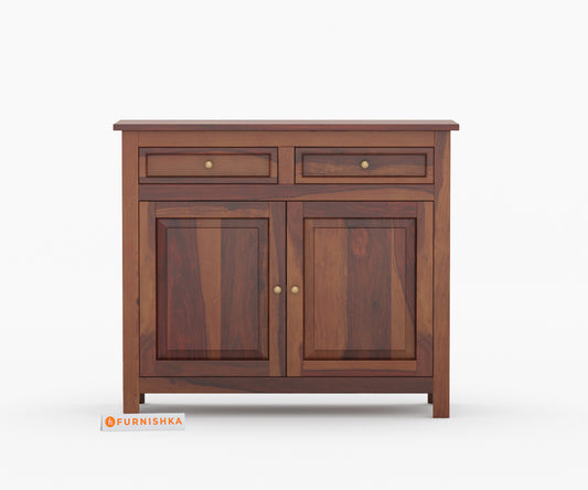 Louise Sheesham Wood Two Door Chest of Drawer