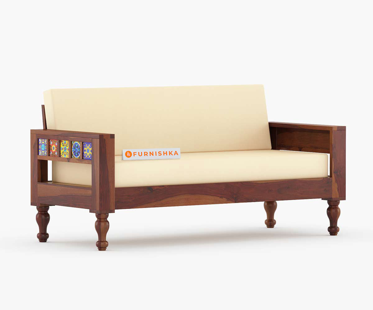 Neo solid Sheesham Wood Sofa Set