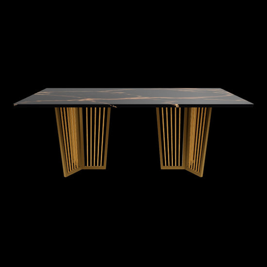 gold black