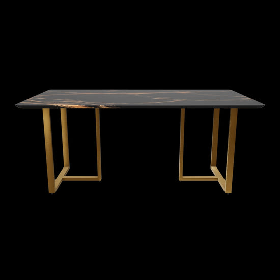 gold black
