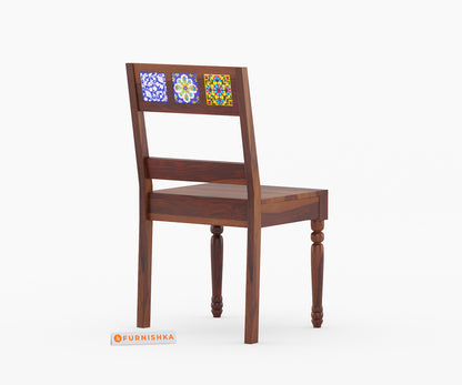 Raymond Tiles Sheesham Wood Dining Chair