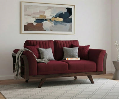 Sahara Sofa 2 Seater Red Wine