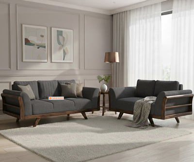 Sahara 3+2 Seater Sofa Set Space Grey