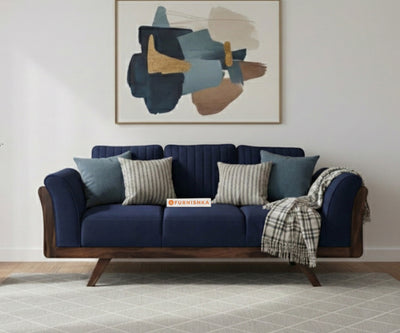 Sahara Sofa 3 Seater Persian Blue
