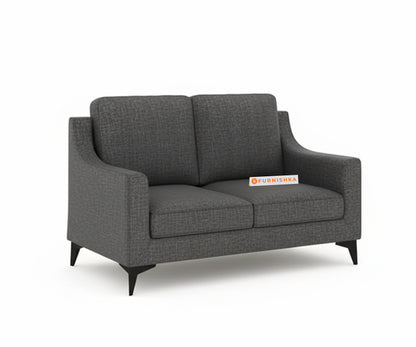 Arrasso 2 seater Sofa Trout - Space Grey