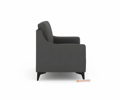 Arrasso 2 seater Sofa Trout - Space Grey