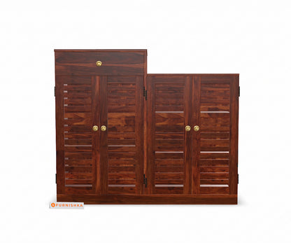 Agur Sheesham wood Shoe Rack