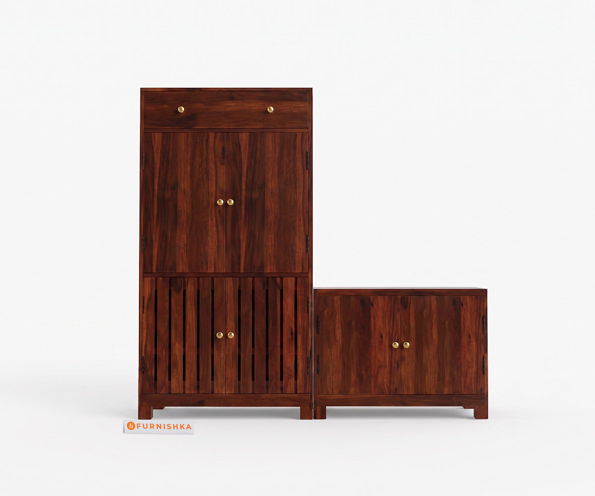 Kelso Sheesham Wood Shoe Rack