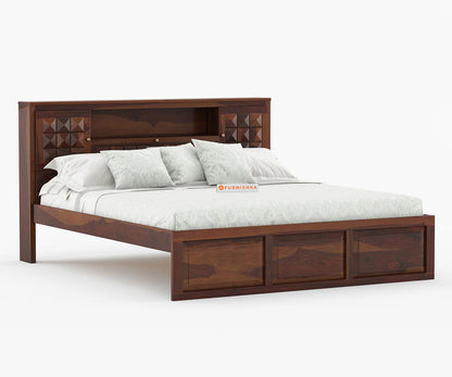 Maverick Sheesham wood With Non Storage Bed - King Size
